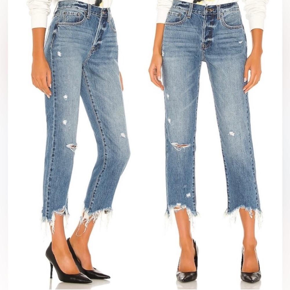 PISTOLA - Charlie Straight Distressed Jean in Florence - Size 24